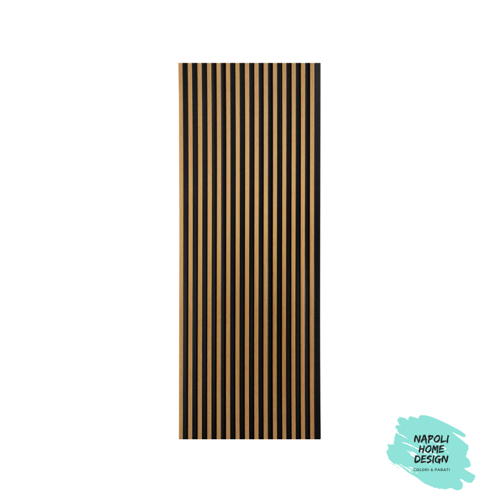Listelli in polimero Mardom Decor L0105 Rovere Naturale modello STRETTO mis. 270 x 12 x 1,2 cm