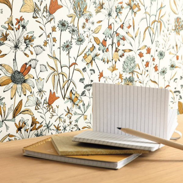 Carta da Parati Nos Gravures JARDIN DE GIVERNY cod. 103000325 Caselio Wallpaper