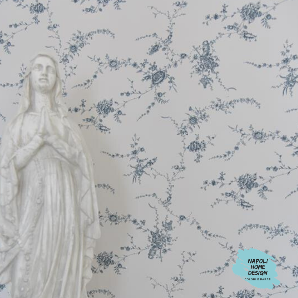 Parati Vintage - Ocean Blue mis. 70 cm x 53 cm