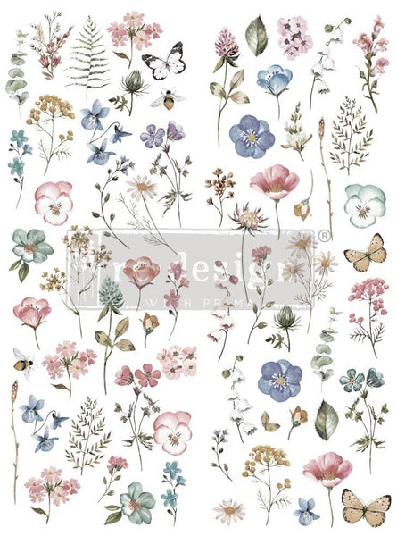 Decor Transfer Re-Design Delicate Fleur mis. 56 X 76 CM