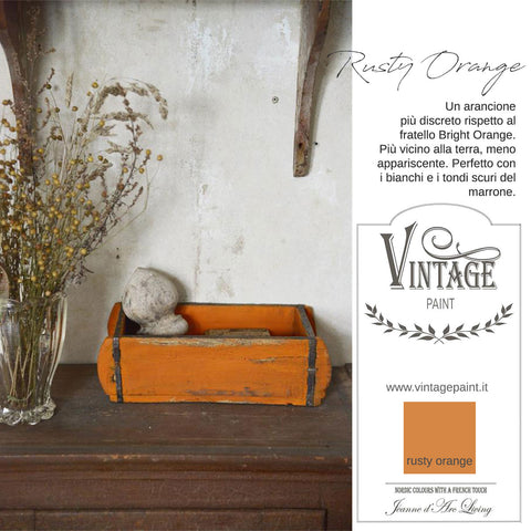 Chalk Paint - Rusty Orange