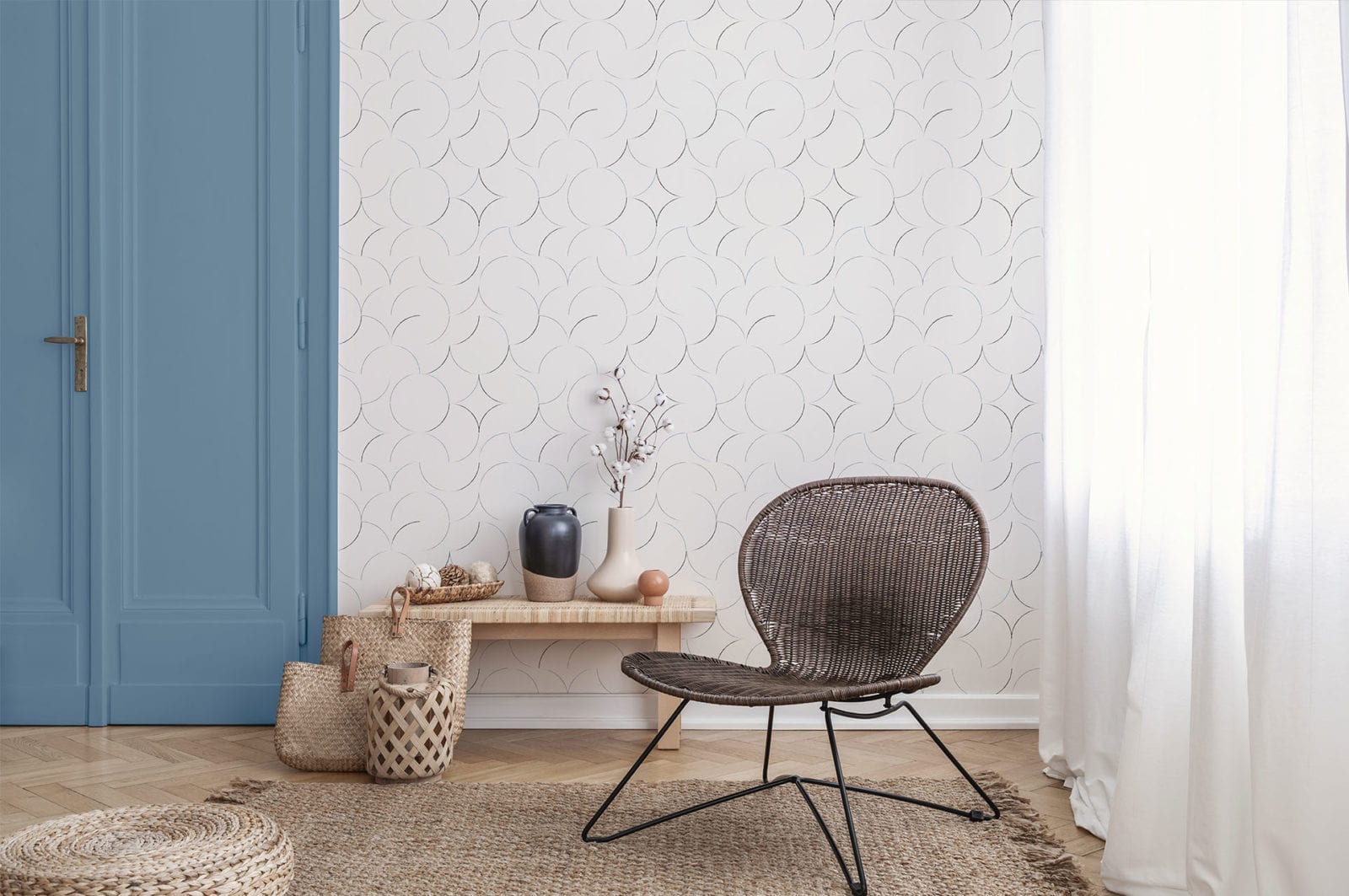 Carta da Parati TNT Collezione Vibra Tres Tintas Barcellona VI3805-5