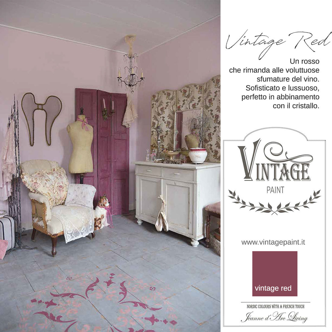 Chalk Paint - Vintage Red