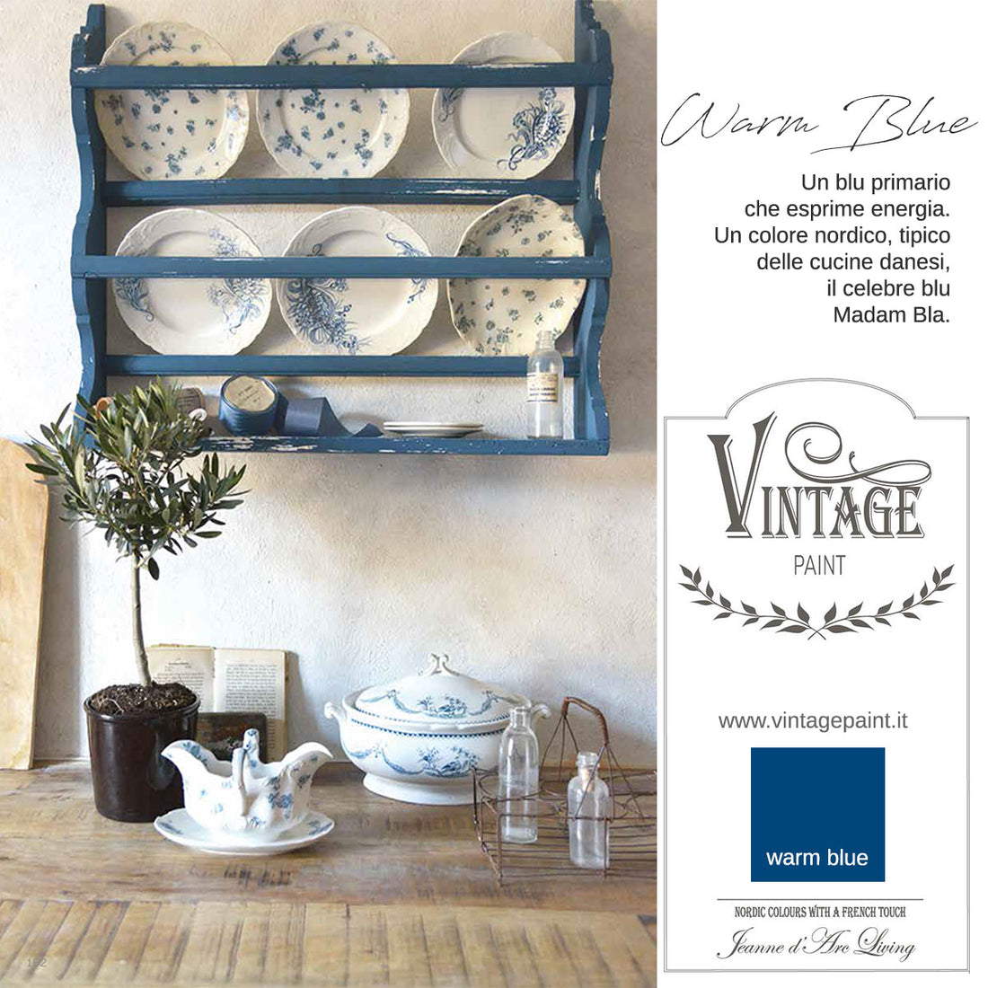 Chalk Paint - Warm Blue