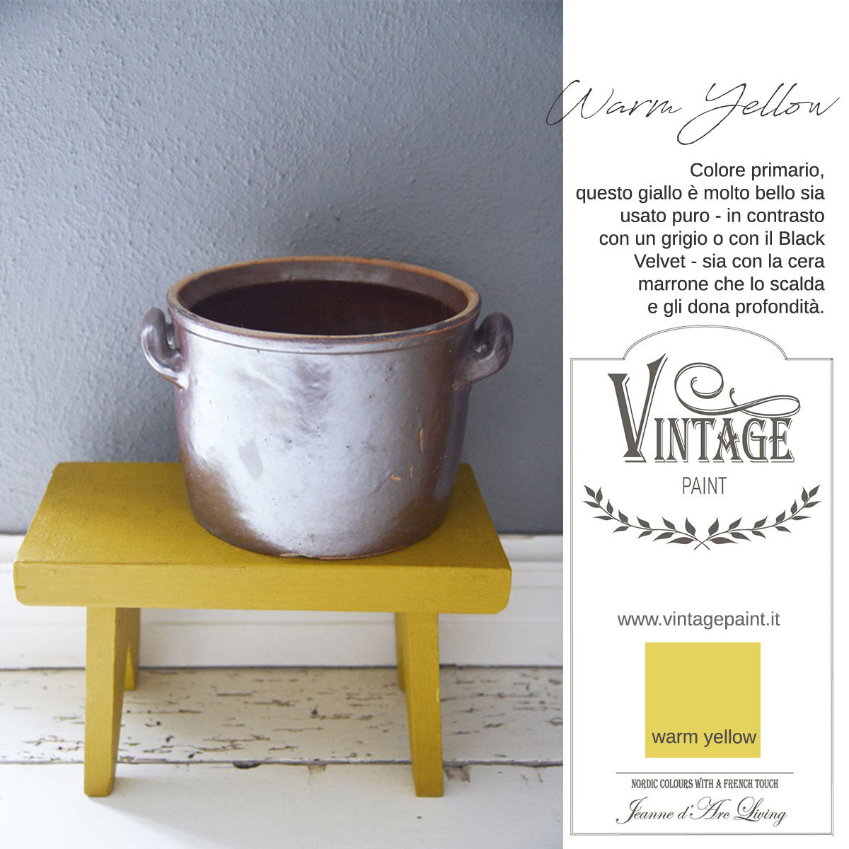 Chalk Paint - Warm Yellow